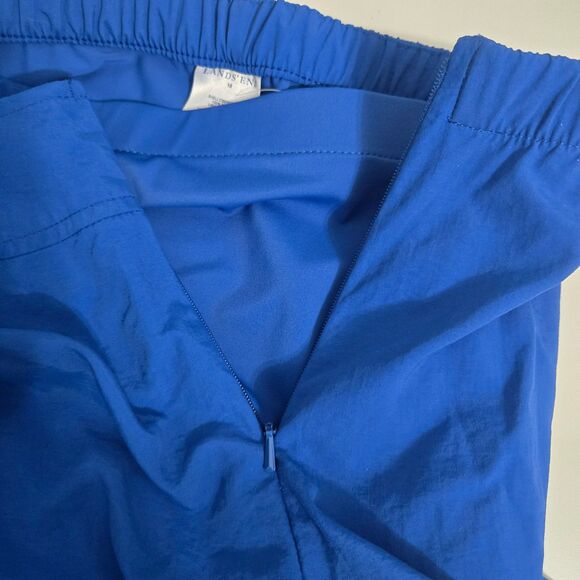 Lands' End Beach Living Swim Mini Skirt Bottoms Size 18 Cosmic Blue - Picture 6 of 15